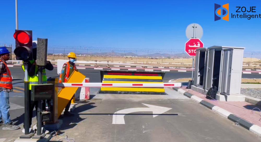 ​ZOJE Road Blocker and Barrier System ปฏิบัติการในโครงการซาอุดีอาระเบีย