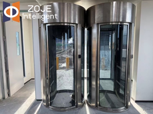 ZOJE AB-Type Glass Turnstile Full-Height ติดตั้งสำเร็จที่ศูนย์ข้อมูลท้องถิ่นของประเทศไทย