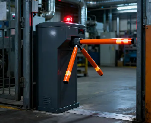 Heavy duty tripod turnstile