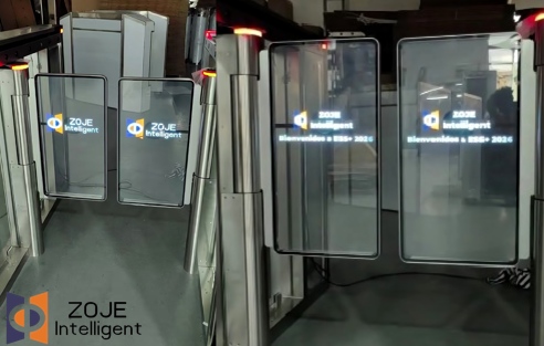 LED luminous door